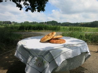 gedeckter Tisch